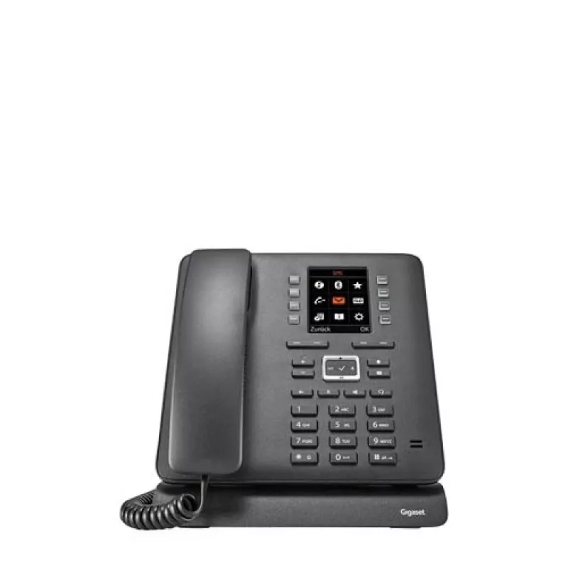 Gigaset T480HX DECT telefons, melns