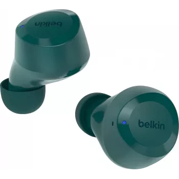 Belkin SoundForm Bolt austiņas bezvadu ievietojamās zvaniem/mūzikai/sportam/ikdienai Bluetooth Teal