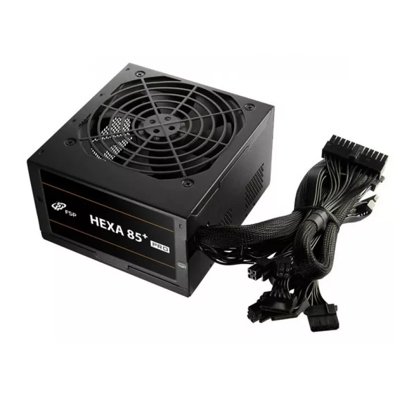 FSP HEXA 85+ PRO 650W barošanas bloks ATX ATX2.5 melns