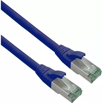 Tīkla kabelis Helos Patch-Kabel - RJ-45 (V) uz RJ-45 (V) Cat.6 1m melns