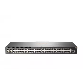 HPE - Aruba sērija - Slēdzis - 2930F 48G 4SFP+ - L3 - pārvaldīts - 48 x 10/100/1000 + 4 x 1 Gigabit/10 Gigabit SFP+ (augšupsaite) - uzstādāms statīvā