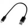 UNITEK USB KABELIS USB-A — USB-C 25CM, Y-C480BK