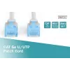 Digitus DK-1512-150 RJ45 tīkla kabelis CAT 5e U/UTP pelēks 15m