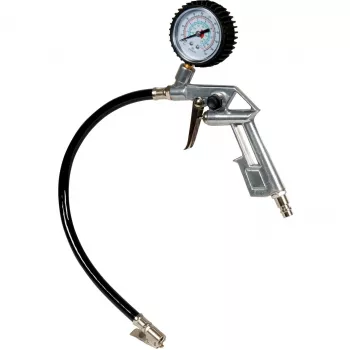 Einhell 4137000 analogais riepu spiediena mērītājs, 0–8 bāri