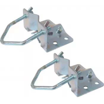 Masta pamatnes skava S/CONN ShiverPeaks 89857-SET tērauda cinkota mastam līdz 60 mm