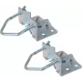 Masta pamatnes skava S/CONN ShiverPeaks 89857-SET tērauda cinkota mastam līdz 60 mm