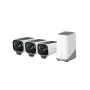 Eufy Cam S3 Pro 3 kameru komplekts melns+balts 1