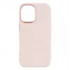 Aizmugurējais vāciņš FIXED Apple iPhone 16 Liquid silicon Pink ar MagFlow plānu aizsargapvalku