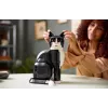LEGO komplekts Ideas 21349 Tuxedo Cat celtniecības komplekts — kolekcionējams ķieģeļu modelis, vitrīnas priekšmets