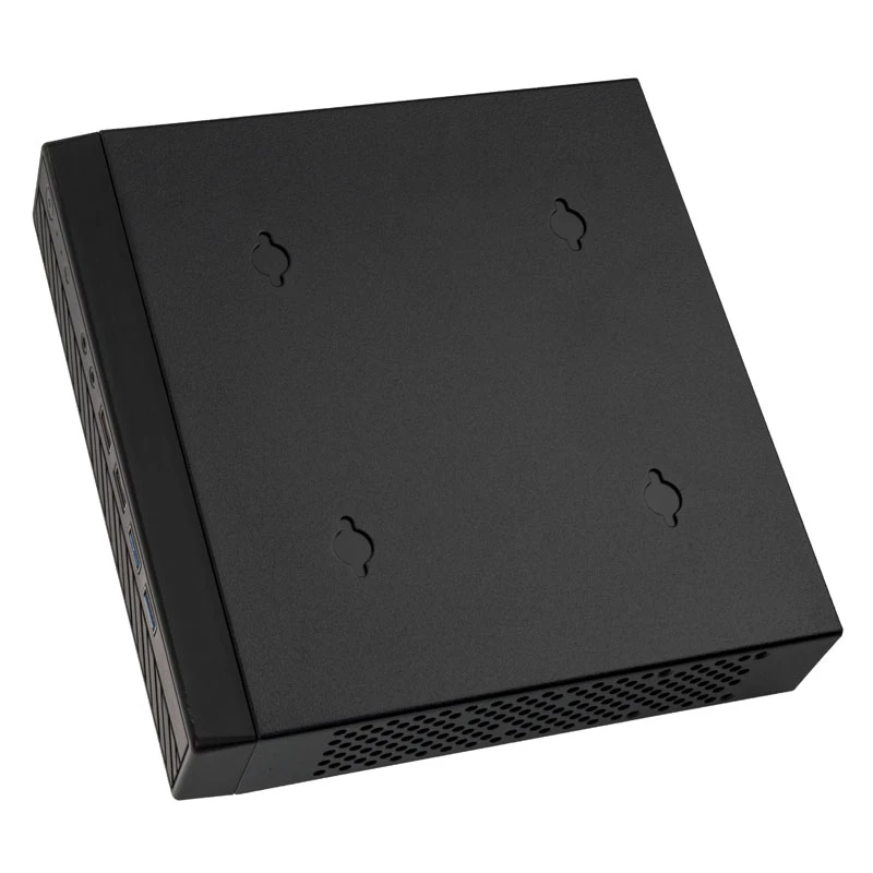 Akasa Cypher MX3 - Mini Tower - PC - SGCC - Melns - Thin Mini-ITX - Cietais disks - Barošana (A-ITX38U3-M1B)