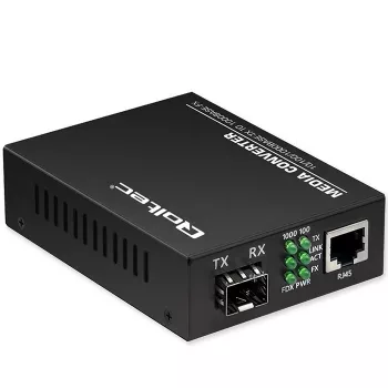 Mediju pārveidotājs SWITCH Ethernet 1x RJ45 1x SFP