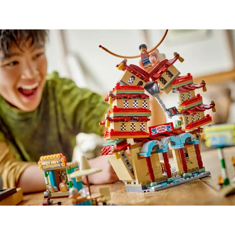 LEGO komplekts One Piece Arlong Park 75638 — 926 gab., 5 minifigūras, ieteicamais vecums 9+, detalizēta ainava