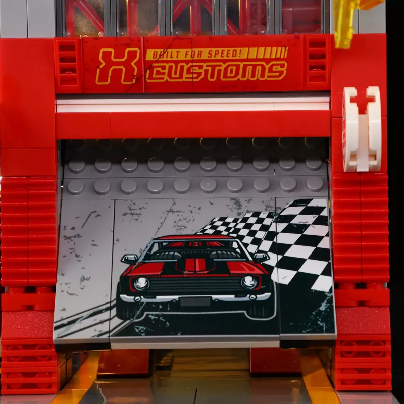 Street MOD Garage, konstruktoru rotaļlieta