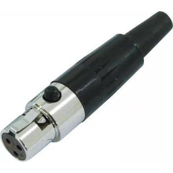 Mini XLR adapteris Omnitronic 30200125 — Mini XLR uz XLR adapteris, tiešais savienojums