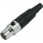 Mini XLR adapteris Omnitronic 30200125 — Mini XLR uz XLR adapteris, tiešais savienojums