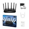 Bezvadu maršrutētājs Cudy BE6500 Gigabit Dual Band Wi‑Fi 7 (802.11be), 2,4/5 GHz, 4x Gigabit LAN, ARM četrkodolu 2 GHz