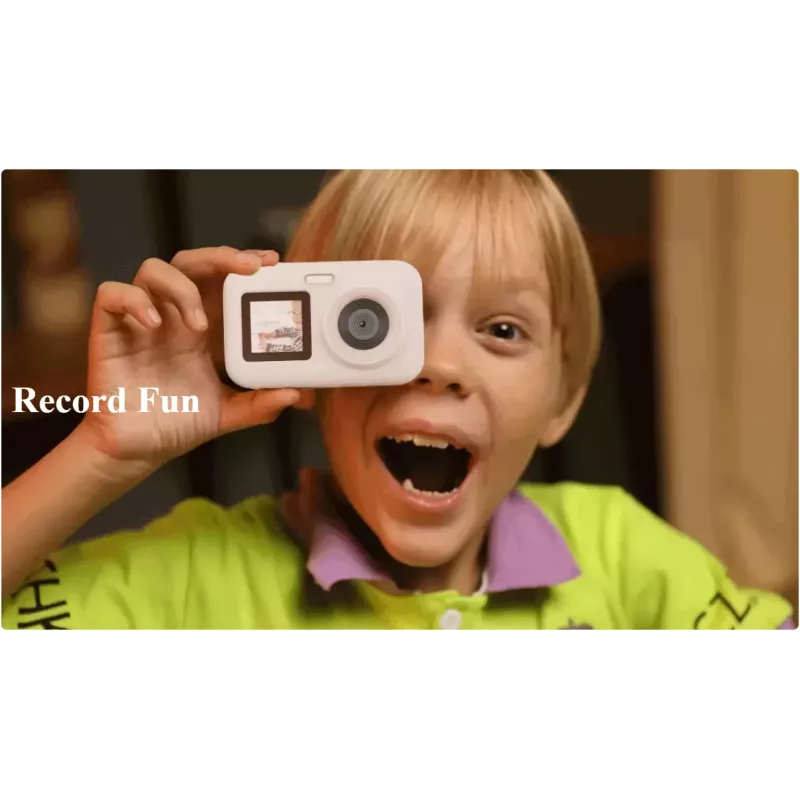 Action camera SJCam Funcam+ balta — 1080p Full HD, waterproof