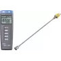 VOLTCRAFT K102 + TP 205 temperatūras mērierīce -200 līdz +1370 °C Zonde K tips