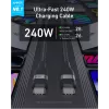USB-C uz USB-C kabelis Anker A82E2 — USB 2.0, 1.8 m, melns