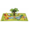 Bērnu rotaļlieta MALIK Magnetic Mini Animals Jungle modelis 62323 — magnētisku dzīvnieku figūru komplekts