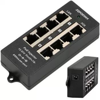 PoE adapteris Extralink EX.12646 Fast Ethernet 48 V 10 1000 Mbit/s