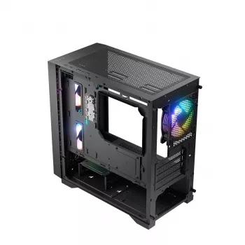 Logic DART PRO ARGB MINI USB-C PC korpuss melns