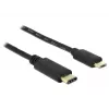 USB kabelis DeLOCK 2m USB2.0-C uz USB2.0 Micro-B melns