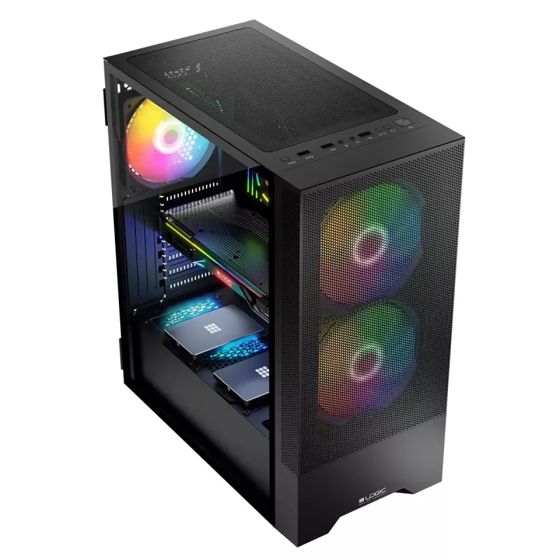 Logic ARYA ARGB MINIDI USB 3.0 korpuss melns