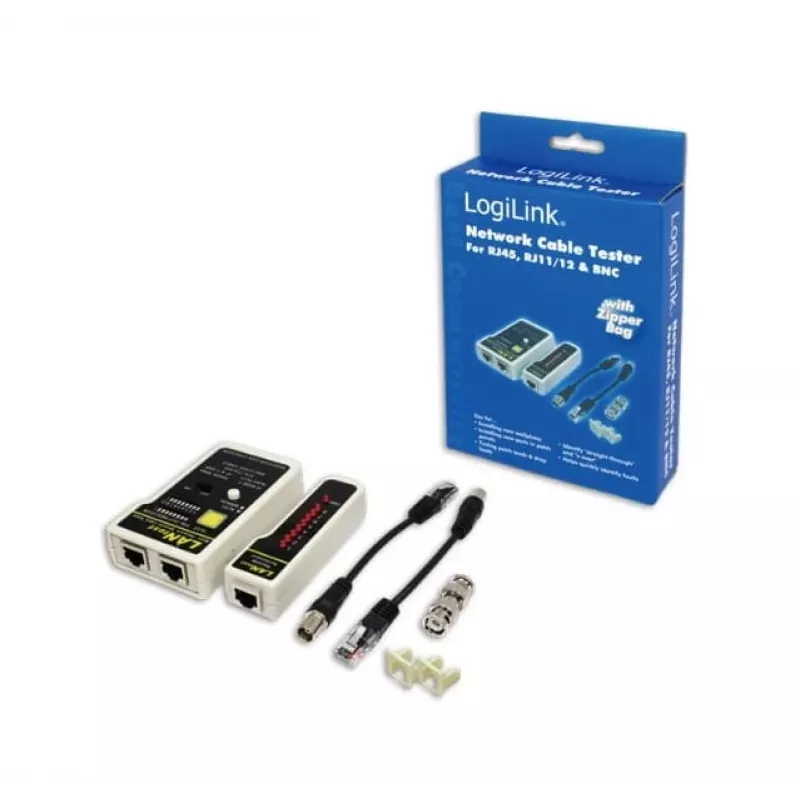 Tīkla kabeļu testētājs LogiLink WZ0015