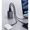 Comet Mix 3 sienas lādētājs PA-C5 3xUSB (2xUSB-C un 1xUSB-A) 100W 5A QC5.0 PD3.0 AFC PPS FCP SCP