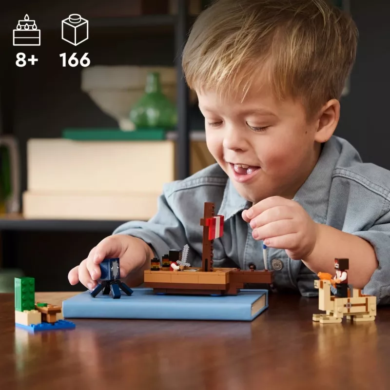LEGO MINECRAFT 21259 Pirātu kuģa ceļojums