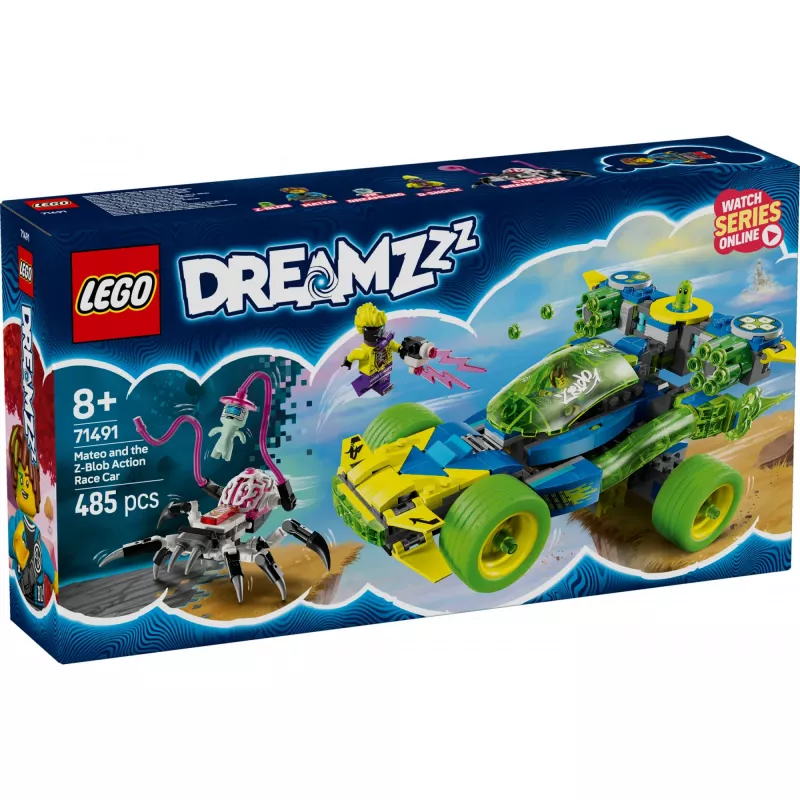 Bricks DREAMZzz 71491 Mateo un Z-Blob Action Race Car