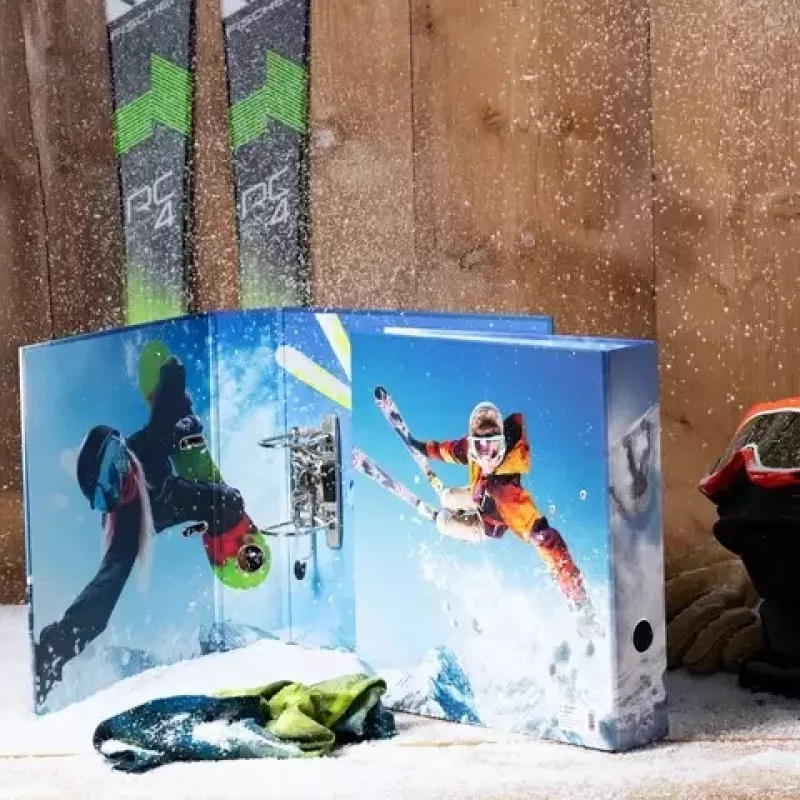 Motīvu mape A4 HERMA Winter Sport