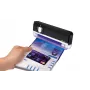 Safescan 40H pārnēsājams viltotu naudas detektors, kas pārbauda banknotes, kredītkartes un ID – UV naudas pārbaudītājs jaunām banknotēm – viltotu naudas zīmju pārbaude