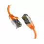 EFB-Elektronik CAT8.1 oranža 2m RJ45 komutācijas kabelis S/FTP PIMF LSZH 2000MHz 40GB tīkla kabelis