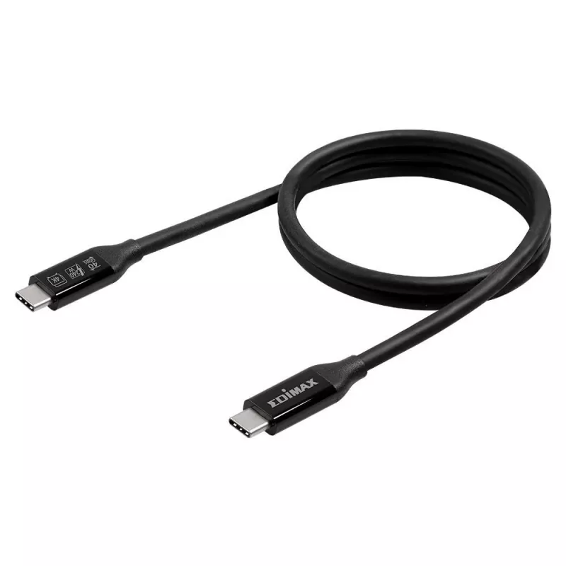 Edimax UC4 1 m 40 Gbit/s melns
