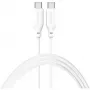 4smarts USB-C / USB-C silikona kabelis High Flex 60W 1,5m balts