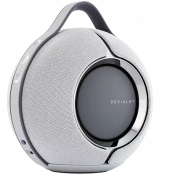Devialet Mania gaiši pelēks ar dokstaciju