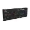 Mehāniskā spēļu tastatūra SAVIO STYX Outemu Red — pilna izmēra 104 taustiņu USB vadu, RGB, ANSI US International, 1,5 m, melna