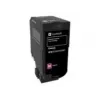 tonera kasete Lexmark 74C20ME 1 gab. fuksīna