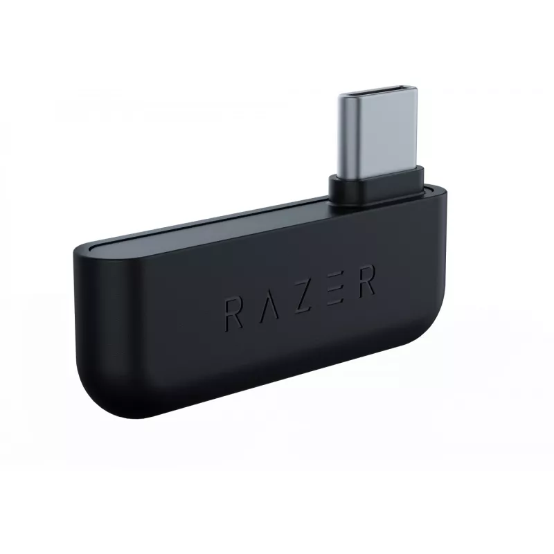 Razer Kaira HyperSpeed austiņas Bezvadu galvas saite Spēļu USB Type-C Bluetooth Balts, Melns