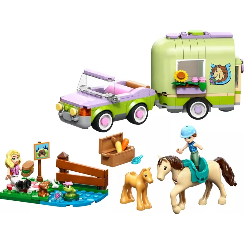 LEGO FRIENDS 42695 Zirga un kumeļa treileris