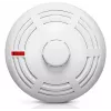 Dūmu detektors SATEL ASD-200 bezvadu, virsmas montāža, 3V baterija, Ø108 mm, 61 mm augstums