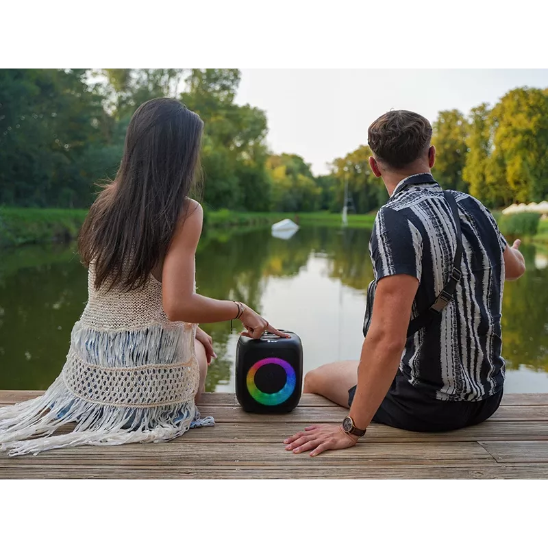Bezvadu patiesi bezvadu (TWS) austiņas TRACER Cube20 melnas