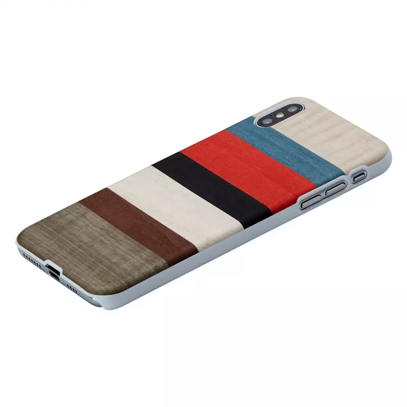Viedtālruņa maciņš man and wood iPhone X/XS — Corallina balta