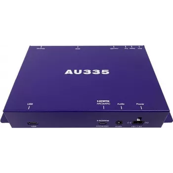 Digitālais multivides atskaņotājs BrightSign AU335 Blue 100 Mbit/s Ethernet Dolby Atmos