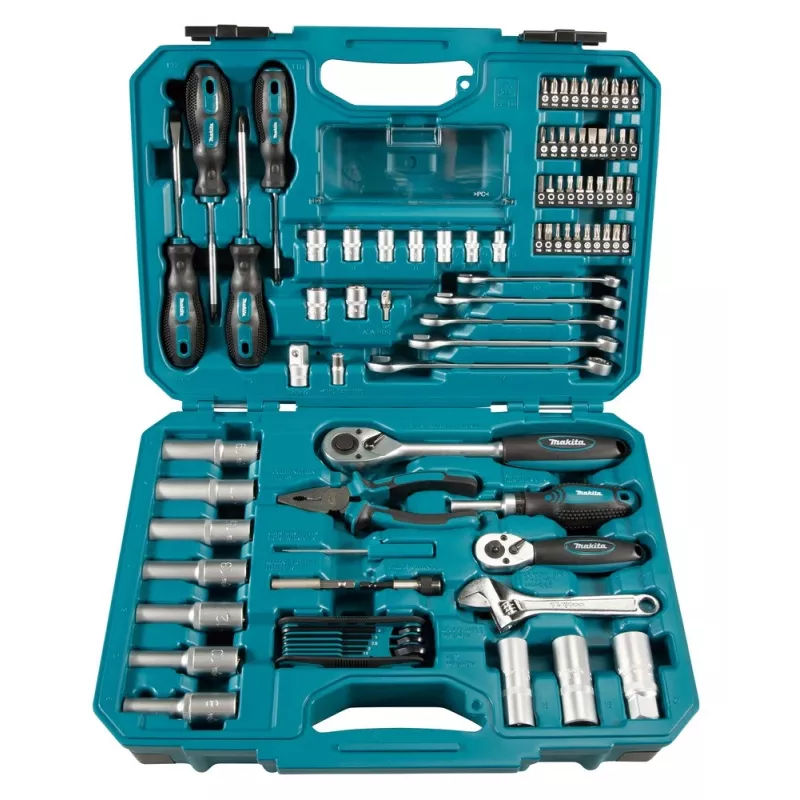 Mehāniķa instrumentu komplekts Makita E-08458, 87 instrumenti