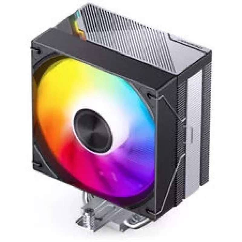 CPU dzesētājs Jonsbo CA40 Melns ARGB, 120 mm PWM ventilators, 225W TDP, melns