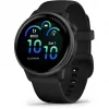 Garmin vívoactive 6 3,05 cm (1,2) AMOLED 42 mm Digitāls 390 x 390 pikseļi Skārienekrāns Melns Wi-Fi GPS (satelīts)