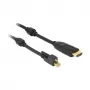 Video kabeļa adapteris DeLOCK 83730 Mini DisplayPort uz HDMI 2m Melns